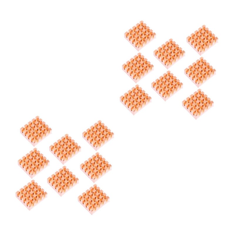 Copper Heat Sink Kit 16pcs for CPU GPU Sound Card IC RAM High Performance Cooling - Image 2