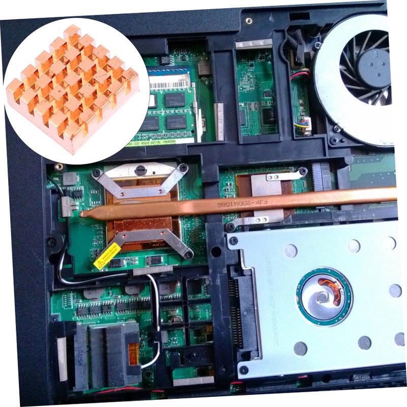 Copper Heat Sink Kit 16pcs for CPU GPU Sound Card IC RAM High Performance Cooling - Image 5