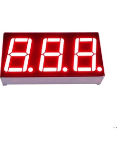 0.28 Inch 3 Digit Red Cathode 7 Segment Display - 3 Pieces