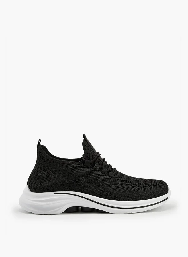 Oaklan by Shoexpress Mesh Detail Lace-Up Sports Shoes