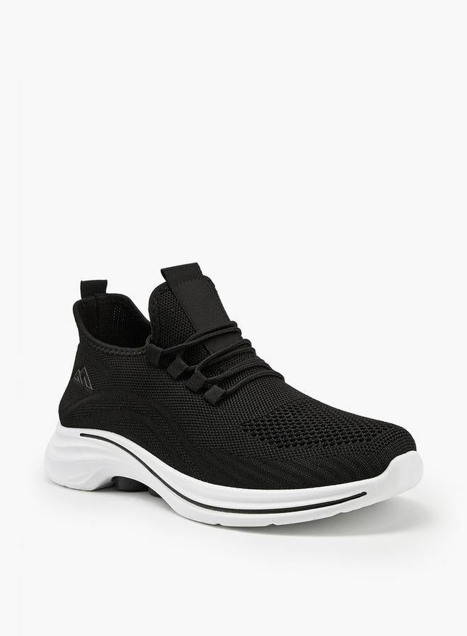 Oaklan by Shoexpress Mesh Detail Lace-Up Sports Shoes - Image 1