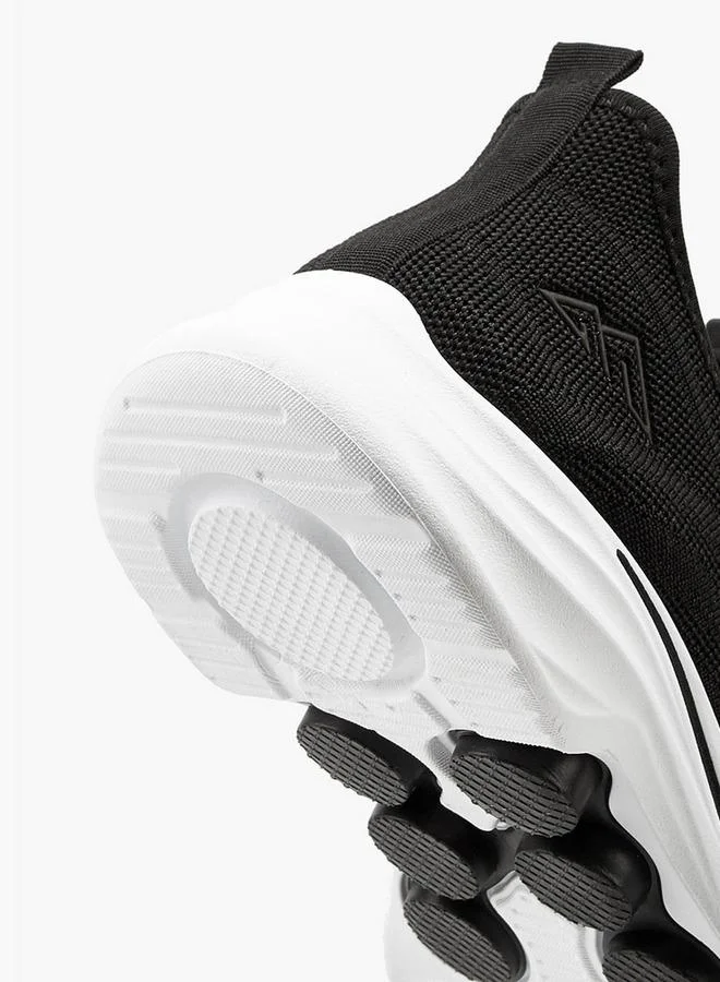 Oaklan by Shoexpress BLACK Mesh Detail Lace-Up Sports Shoes for Men | Best Price UAE