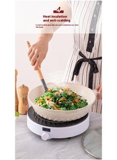 Generic Silicone Kitchen Utensils Set, 12 Pcs Silicone Cooking Utensils Set with Wooden Handle Non-Scratch Non-Stick Grey Utensils Set with Holder for Kitchen Cooking Baking Camper RV  - Image 3