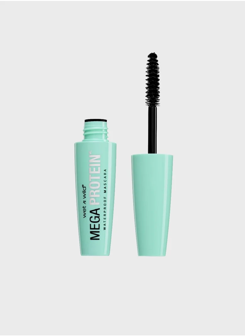Wet N Wild Mega Protein Waterproof Mascara - Very Black