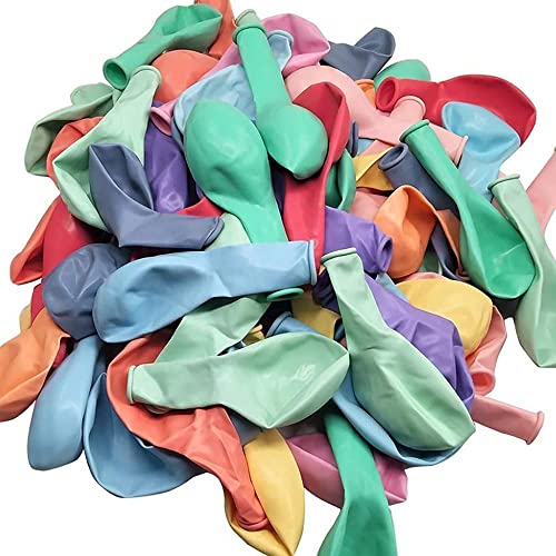 atorakushon Assorted Rainbow Colour Pastel Latex Party Balloons 10''Inches Pack of 80 For Home Decoration Happy Birthday Party Supplies Wedding Anniversary Office Baby Shower Party Purpose - Image 3