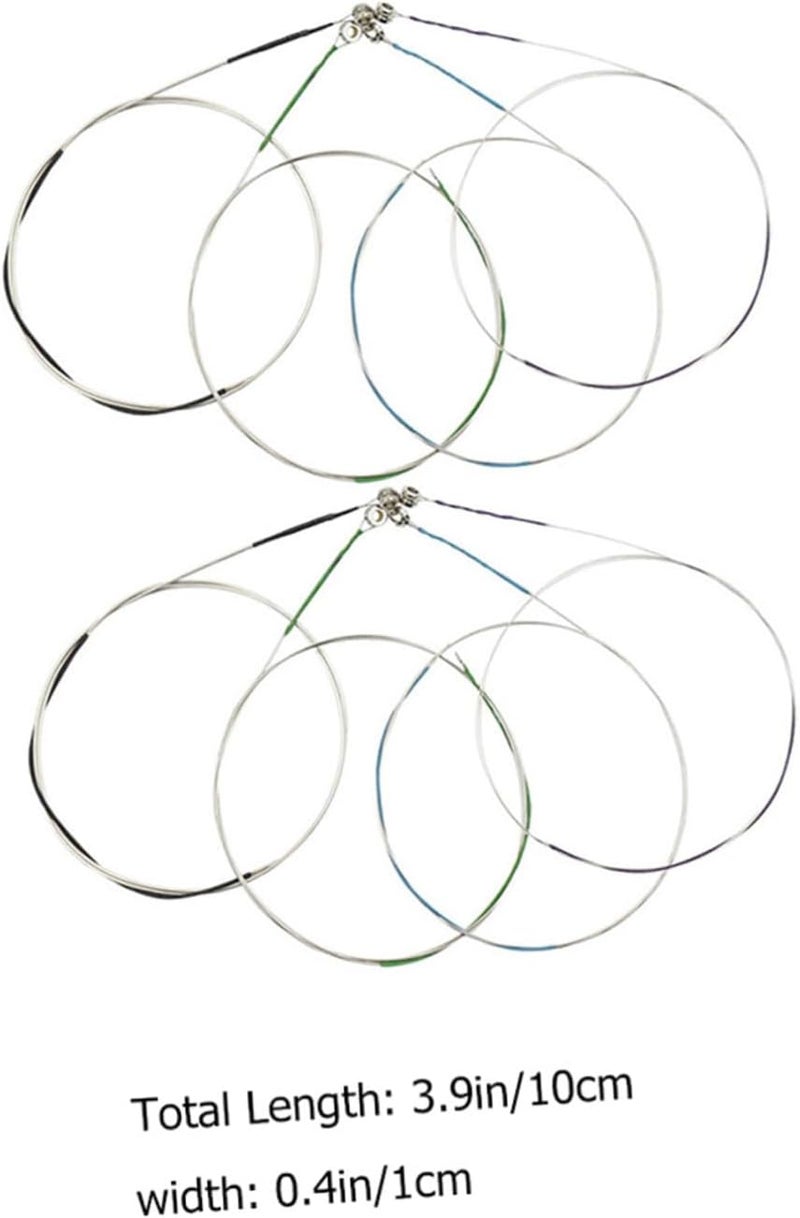 8pcs Violin Strings Steel Wire Musical Instrument Replacement Strings for Violin Players Beginners with Crisp Sound and Rich Overtone - Image 2