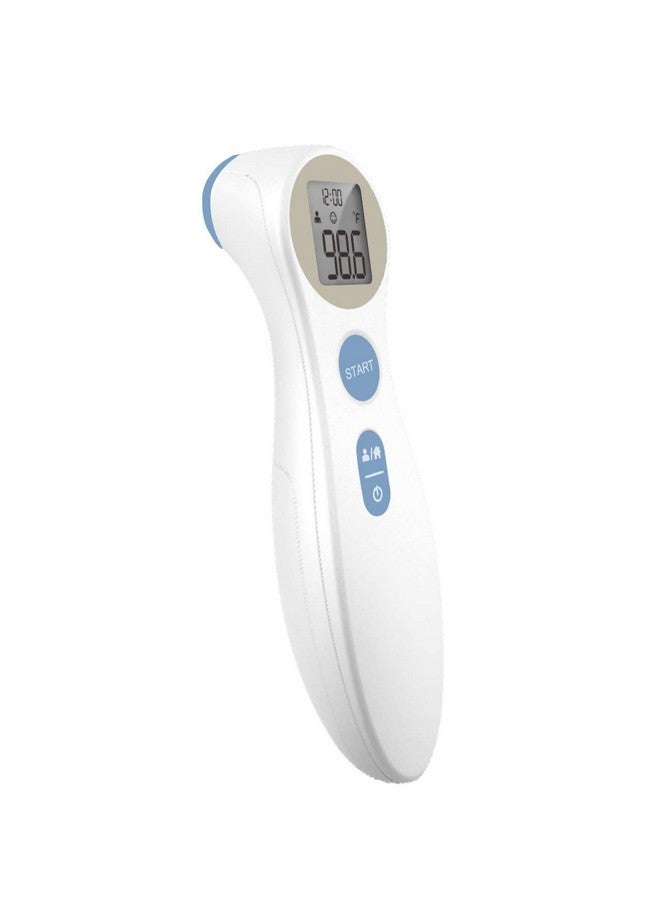 SPONIX Digital Forehead Thermometer - Infrared - White (Body Temperature Reader, Lightweight, Compact) - Image 1