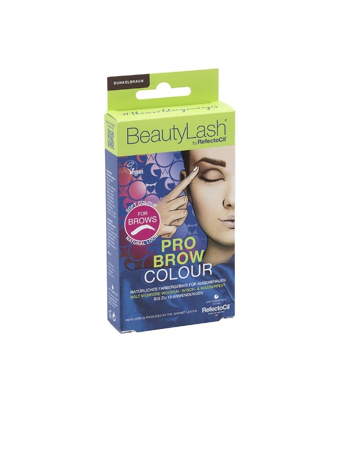 Refectocil Beautylash Pro Brow Color Eyebrow Tint Color Dark Brown - Image 1