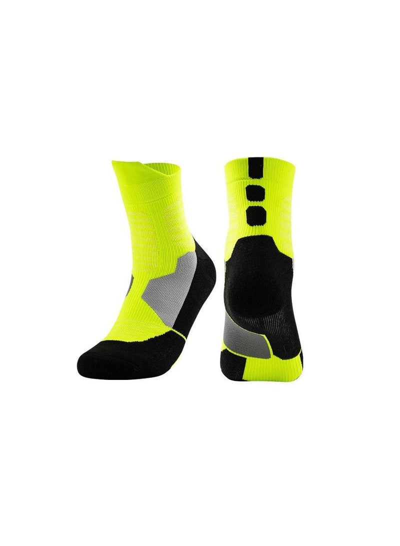 Anti Slip Mid Calf Sport Socks