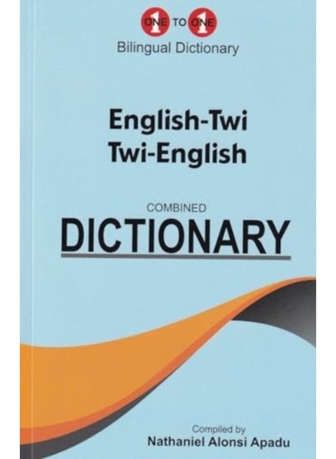 English Twi Twi English One to One Dictionary - Paperback