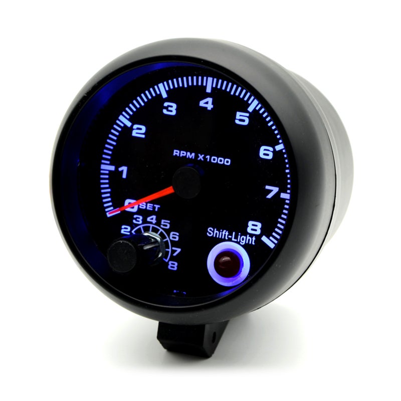 RPM Measurement Tool: 0~8000RPM Range, High Accuracy, Easy Operation - Adjustable Shift Light Engine RPM Gauge for 12V Gasoline Vehicles, Motorcycles - Image 4