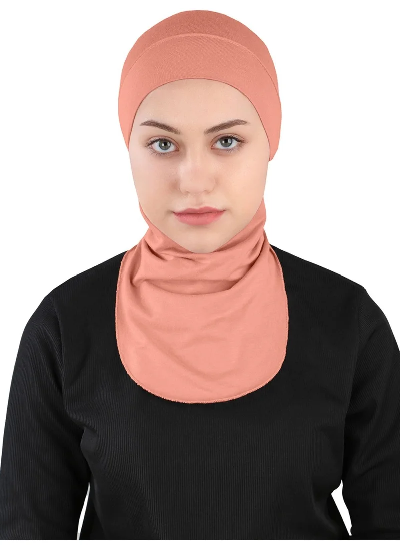 Ecardin Small Hijab Bonnet - St 225 Salmon