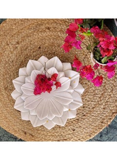 R&M RM 6inch and 9inch Marble Bowl Combo Stone Urli Bowl for Home Decoration | Uruli | Bowl for Decoration Marble Candle Holder Bowl  - Image 2