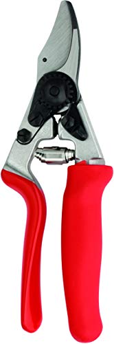 Felco F17 Pruning Shears – 7.9" Garden Clippers with Revolving Handle for Left-Handed Users | Hand Pruners for Gardening | Garden Tool Cutter with Forged Aluminum Body, Bypass & Anvil Blades - Image 1