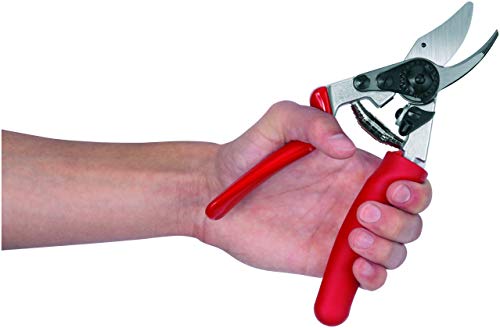 Felco F17 Pruning Shears – 7.9" Garden Clippers with Revolving Handle for Left-Handed Users | Hand Pruners for Gardening | Garden Tool Cutter with Forged Aluminum Body, Bypass & Anvil Blades - Image 3