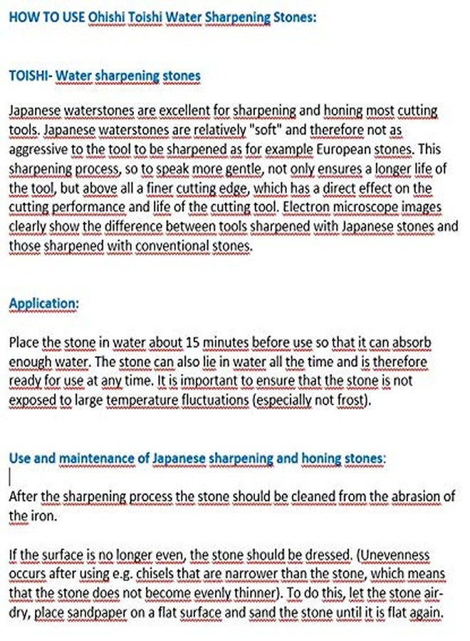 ماجما حجر مائي ياباني من ماغما أوهيشي، حجر شحذ، مزيج من الحبوب 1000/6000، 8.07 × 2.95 × 1.18 - Image 3