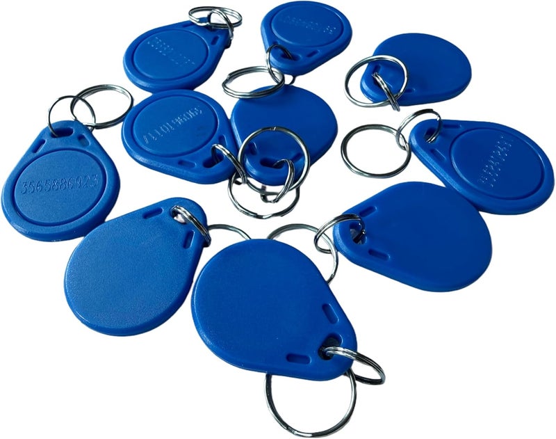ISO14443A 13.56MHZ MIFARE Classic 1K Keychain Grey color pack of 10
