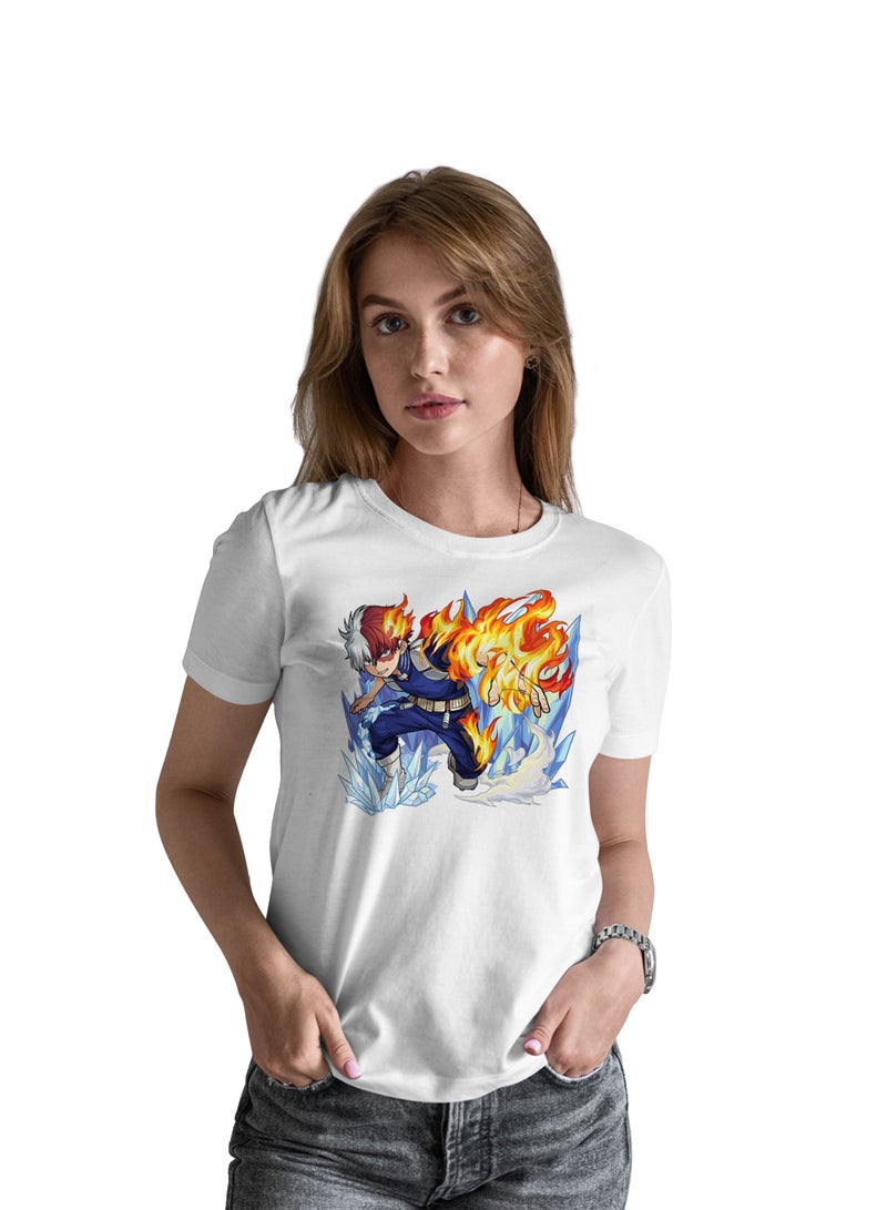Fashion World Cotton T-shirt Printed with High-quality Anime My hero academy  - Image 1
