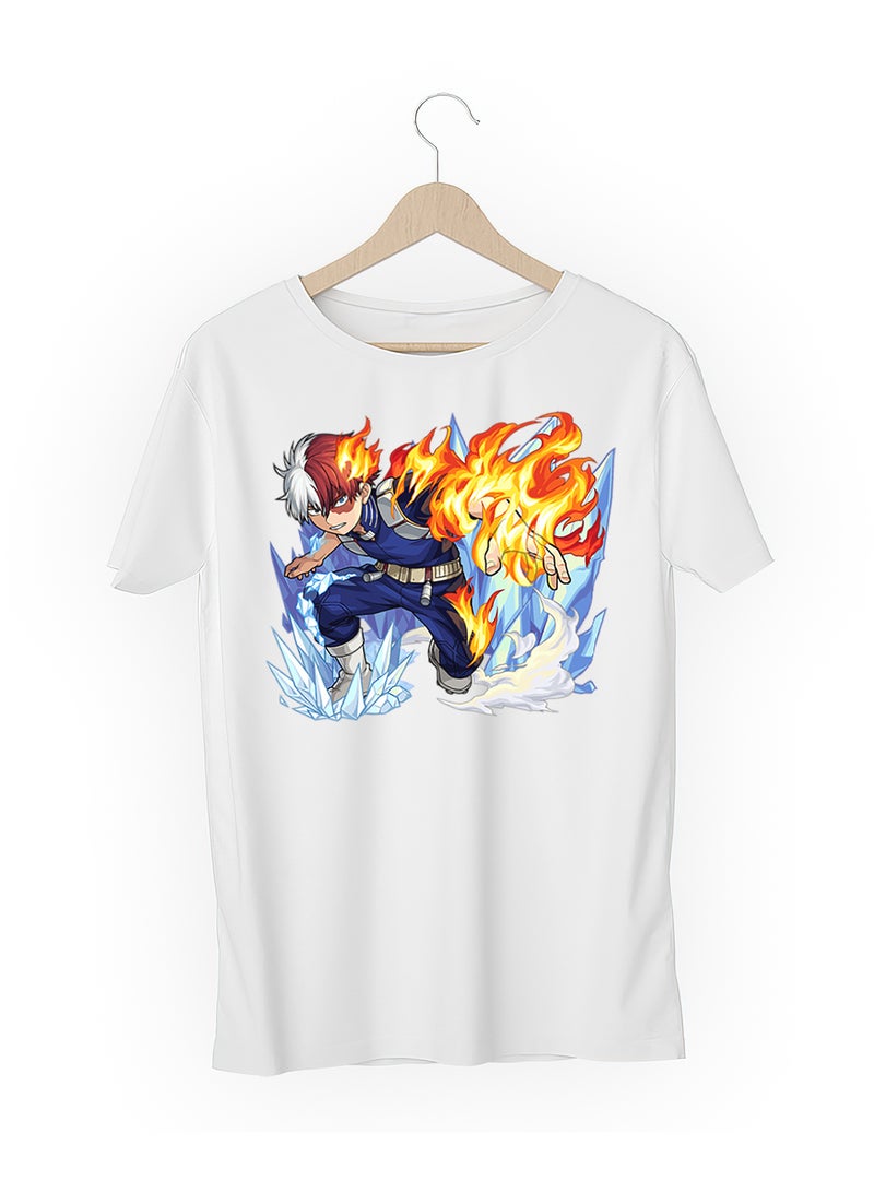 Fashion World Cotton T-shirt Printed with High-quality Anime My hero academy  - Image 3