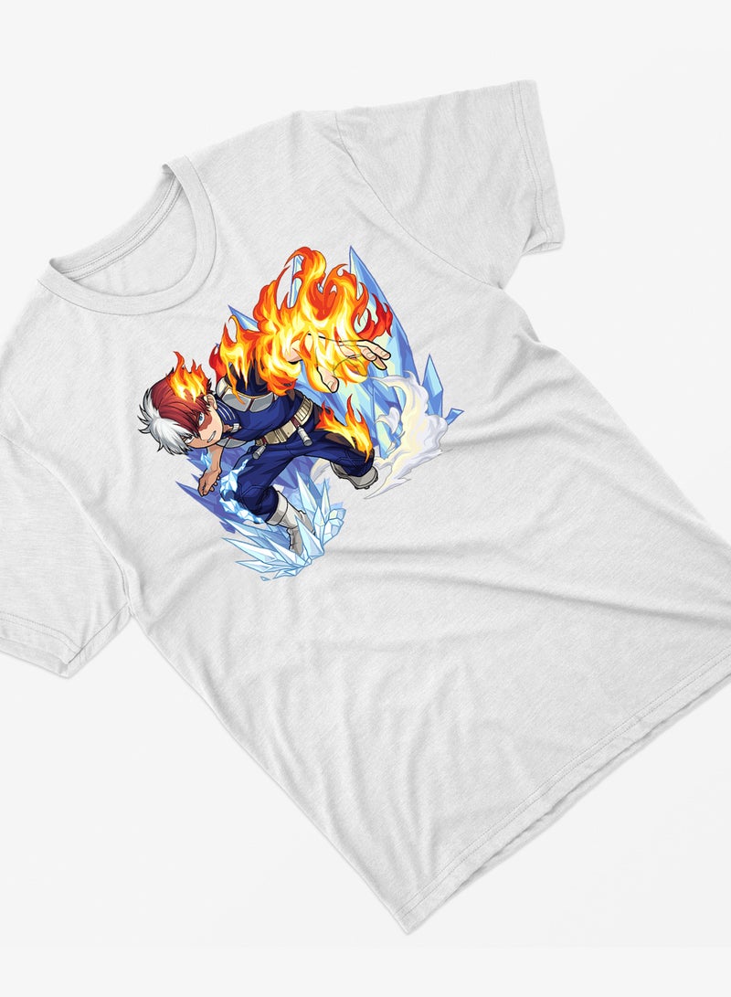 Fashion World Cotton T-shirt Printed with High-quality Anime My hero academy  - Image 2