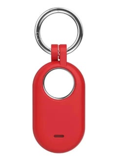 Generic Ecosystem Cover For Samsung Galaxy SmartTag 2 (2023) Tracker Locator Silicone Protective Case for Galaxy Smart Tag 2 Anti Lost Protector Cover Shell (Red)  - Image 2
