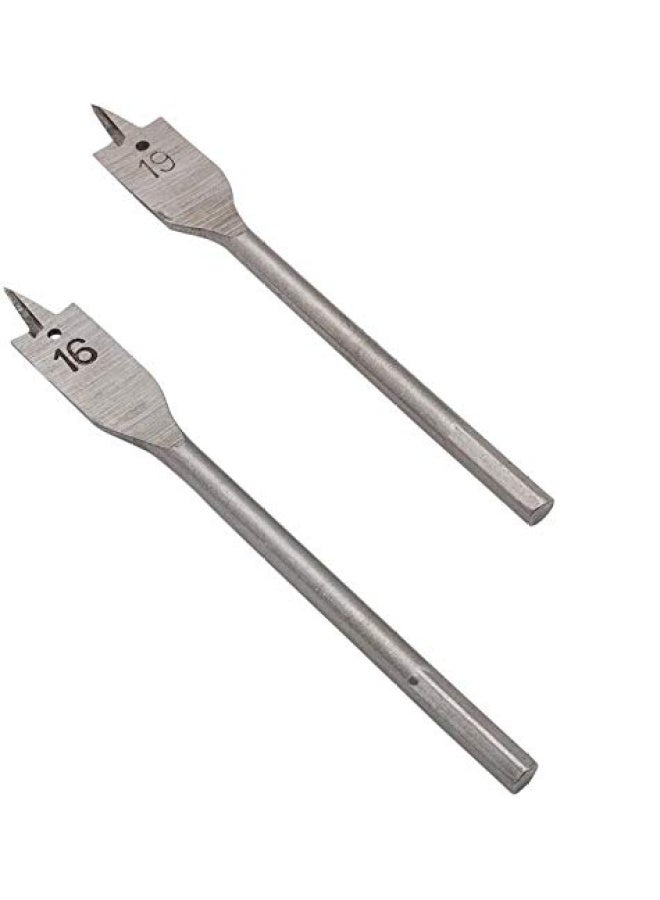 MEGA Flat Wood Inchill Bits In Plastic Rake 6 - Pieces M32224 - Image 2