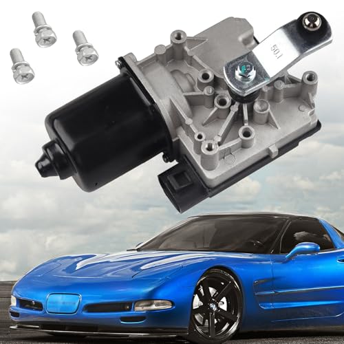 E-Vniko Front Windshield Wiper Motor W/Pulseboard Module Compatible with Chevrolet Corvette 1997-2004 Replace Window Wiper Motor 12363318, 12494759 - Image 1