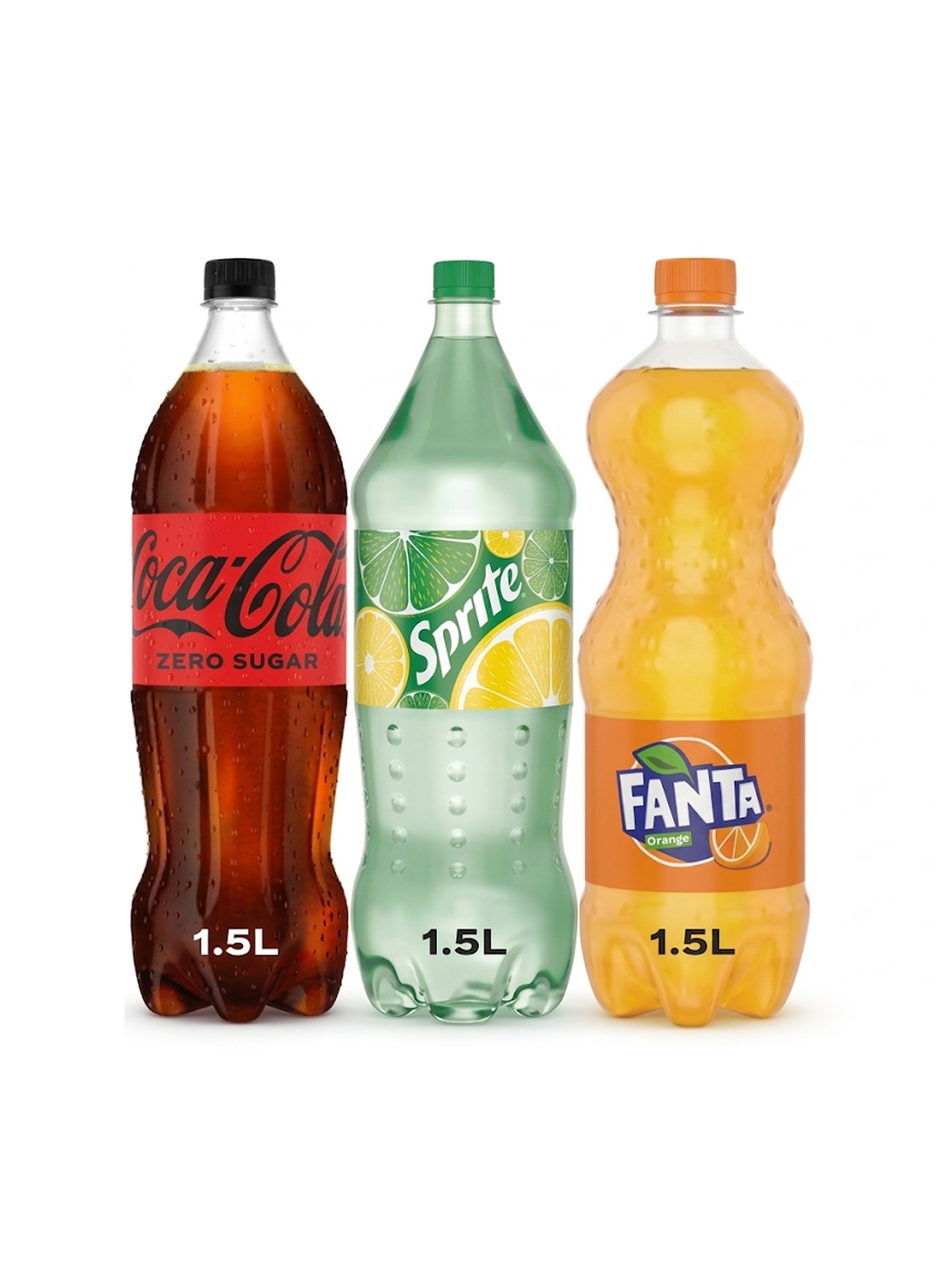 Coca-Cola (Coke Zero, Sprite, Fanta) Carbonated Soft Drink