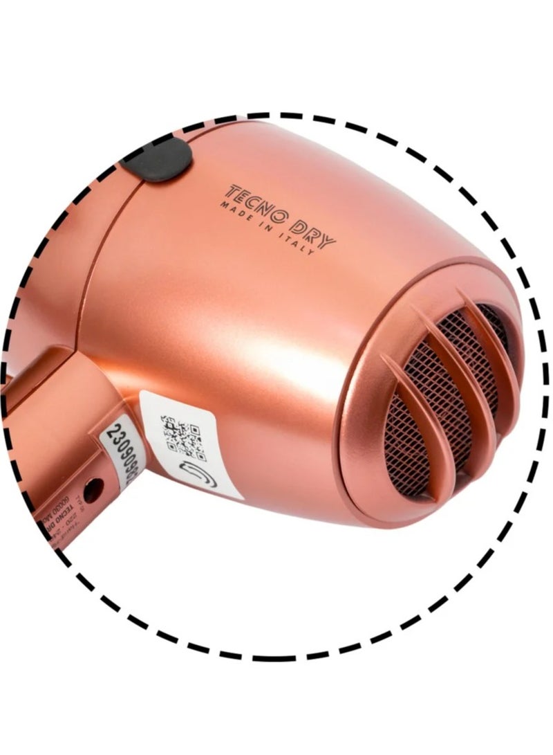 تكنو دراي  مجفف شعر تورنادو  2500 واط سوبر تربو 6000 اسود - Image 5