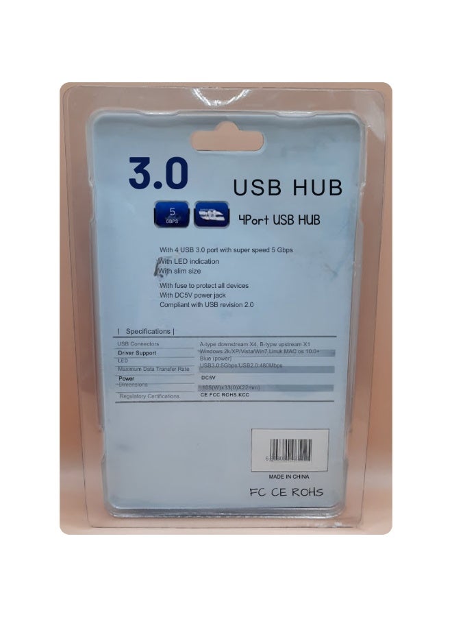 موزع USB 3.0 رباعي المنافذ - Image 3