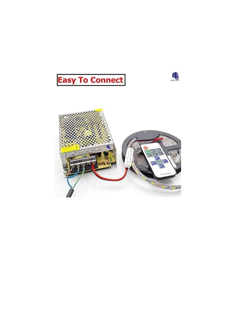 Multipurpose AC to DC Switching Power Supply Driver, LED Driver Transformers/Camera Power Supply/LED Strip Switch Driver (5V, 2A)  - Image 3