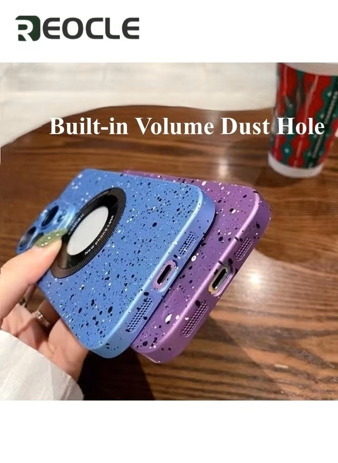 REOCLE Phone Case for iPhone 14 Pro Max with Camera Lens Protector Anti-Scratch Shockproof Electroplated Slim Phone Cover for Women Men - Image 2