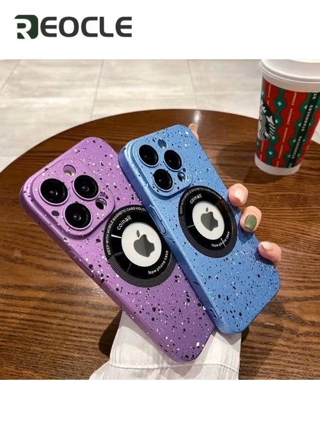 REOCLE Phone Case for iPhone 14 Pro Max with Camera Lens Protector Anti-Scratch Shockproof Electroplated Slim Phone Cover for Women Men - Image 5