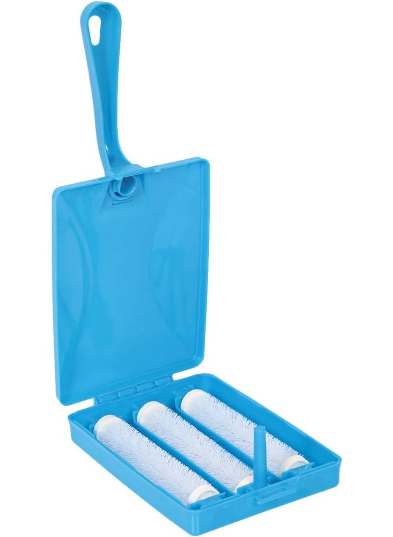 Manual Double-Roller Carpet and Floor Sweeper – Handheld Magic Cleaning Brush for Rugs, Sofas, and Car Interiors - Image 2