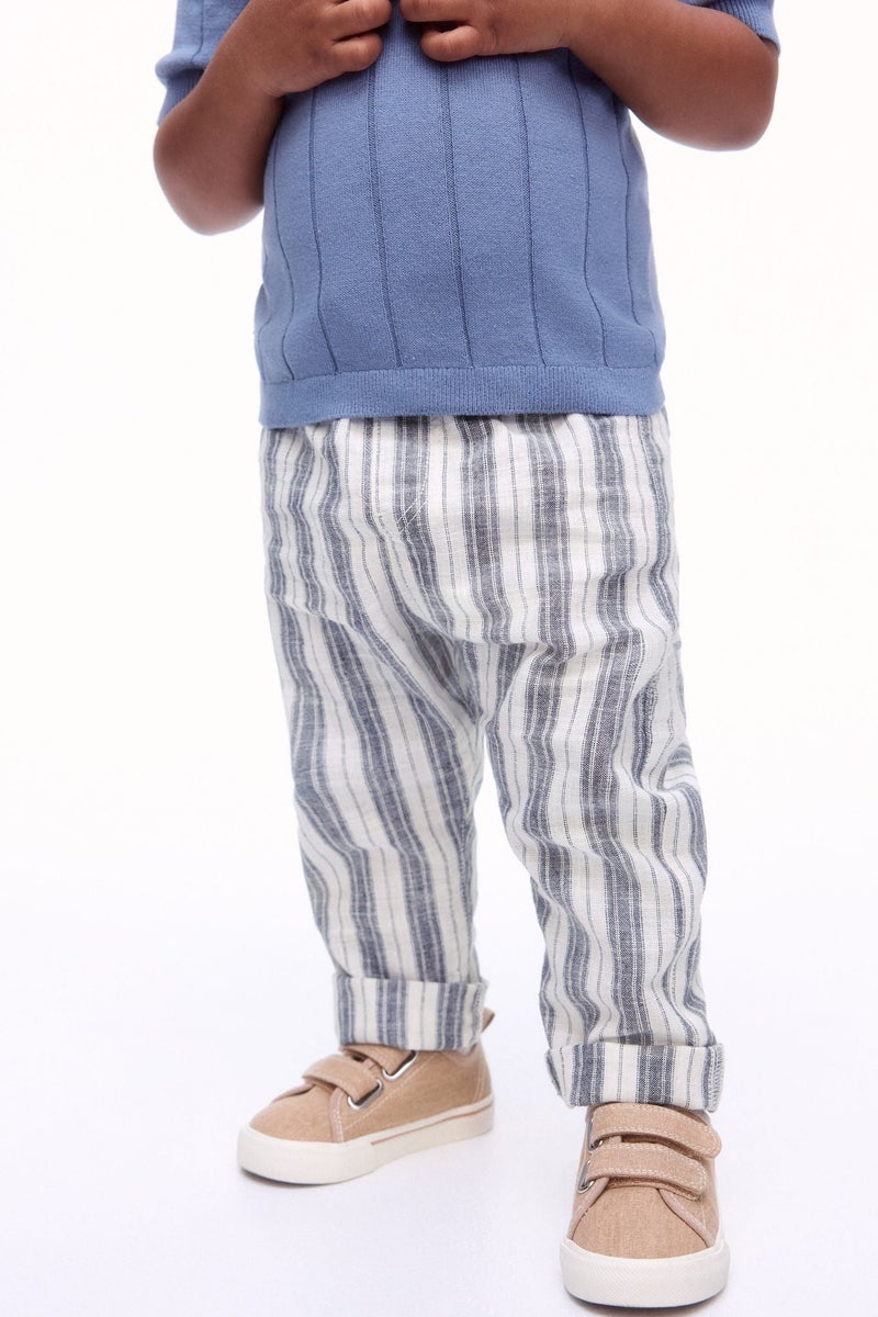 H&M Linen-Blend Joggers  - Image 2