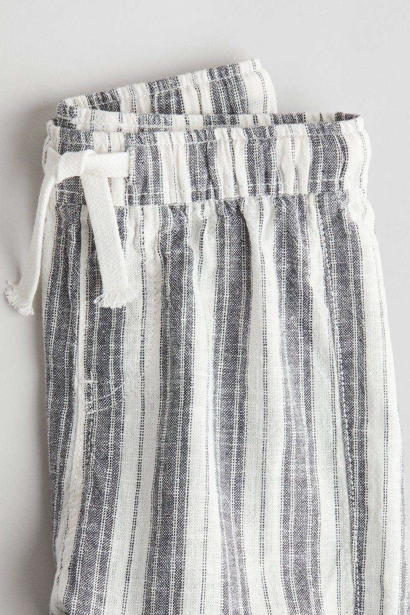 H&M Linen-Blend Joggers  - Image 4