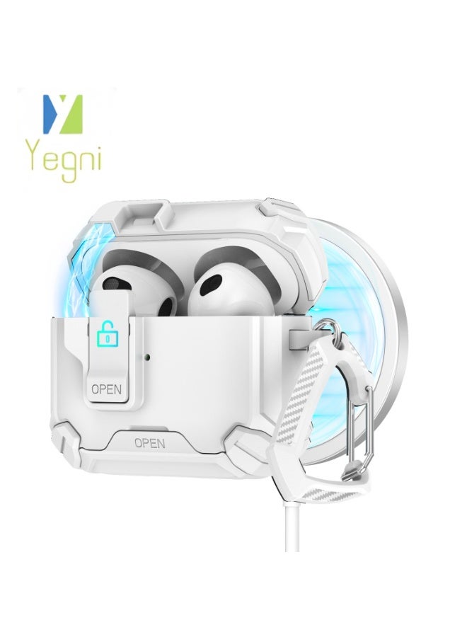 Yegni New multi-functional AirPods earphone case Apple earphones can be used as a phone stand flip-top earphone shell - Image 1