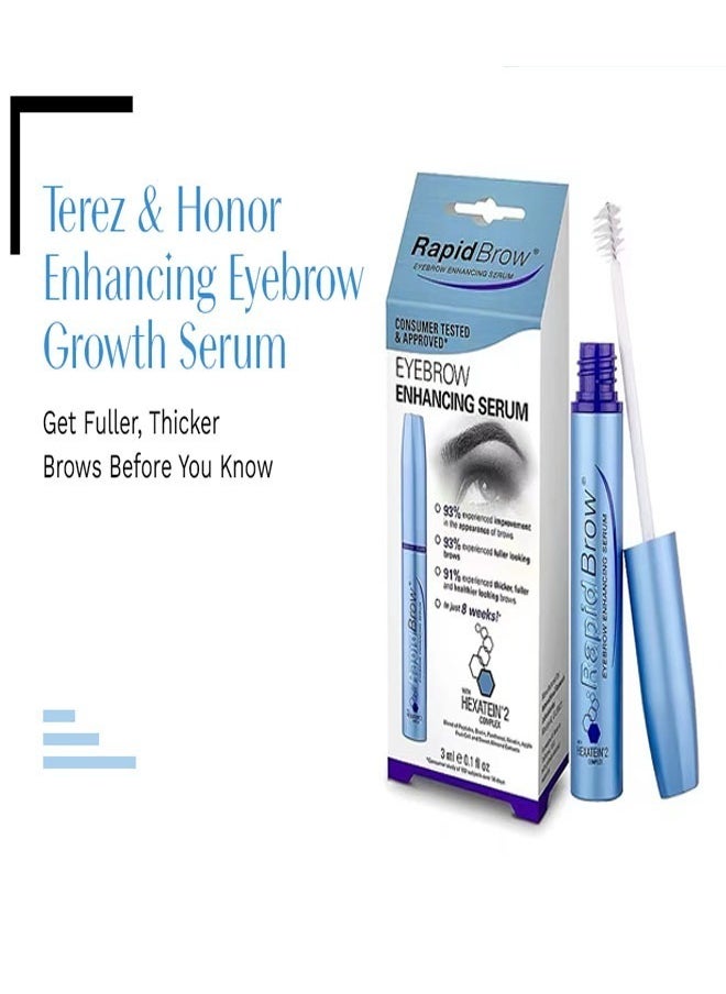 rapidbrow Eyebrow Enhancing Serum 3ml  - Image 4