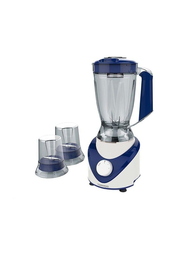 TORNADO Electric Blender 500 Watt, 1.5 Liter, 2 Mills, Deep Blue BL500/2-DBLUE - pzsku/Z7D29F4D8A30162B874C0Z/45/_/1658755665/d9ec4d28-cdbb-43da-a09d-070a86887349