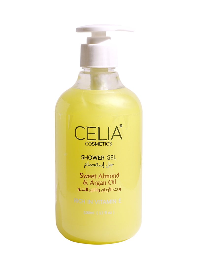 Celia Shower Gel Almond & Argan Oil 500 ml