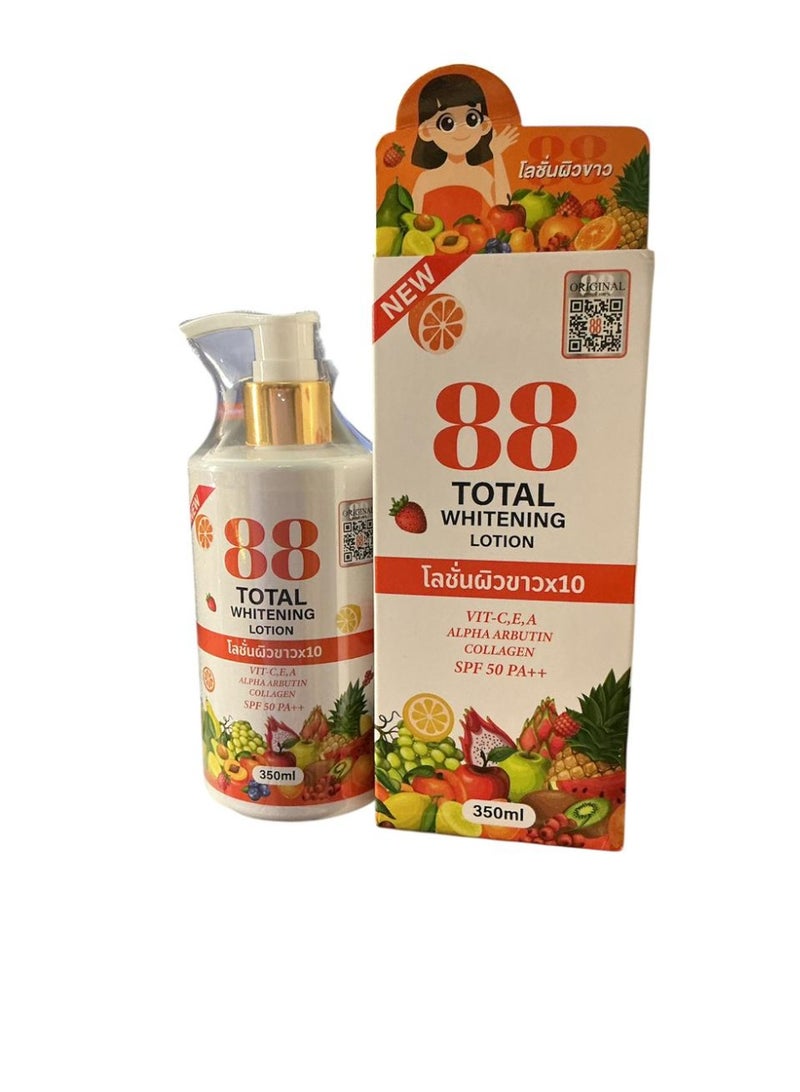 88 total whitening lotion 350ml