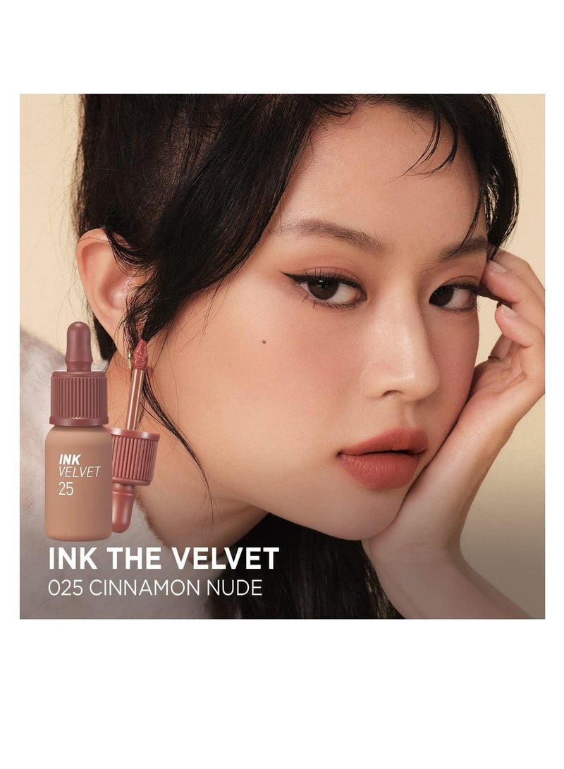 Peripera Ink the Velvet Lip Tint |025 CINNAMON NUDE, 0.14 fl oz - Image 2