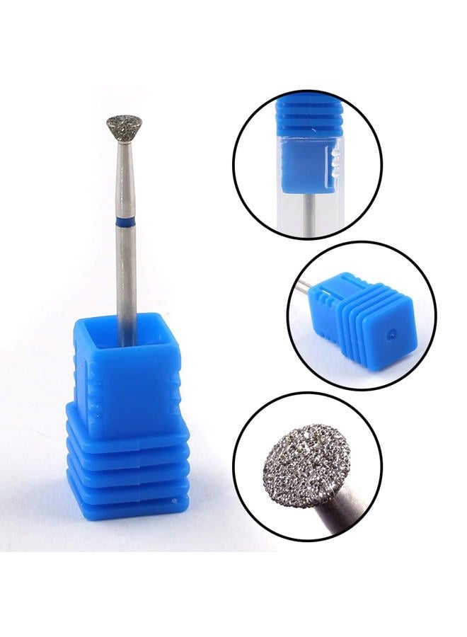 JALIYA Nail Drill Bits for Acrylic Nails, 3/32" Nail Drill Bit Cuticle Drill Bits for Nails Professional Nail Art Tools Nail Bits for Nail Drill Pedicure Manicure Grinding Head Nail Supplies for Nail Techs - Image 2
