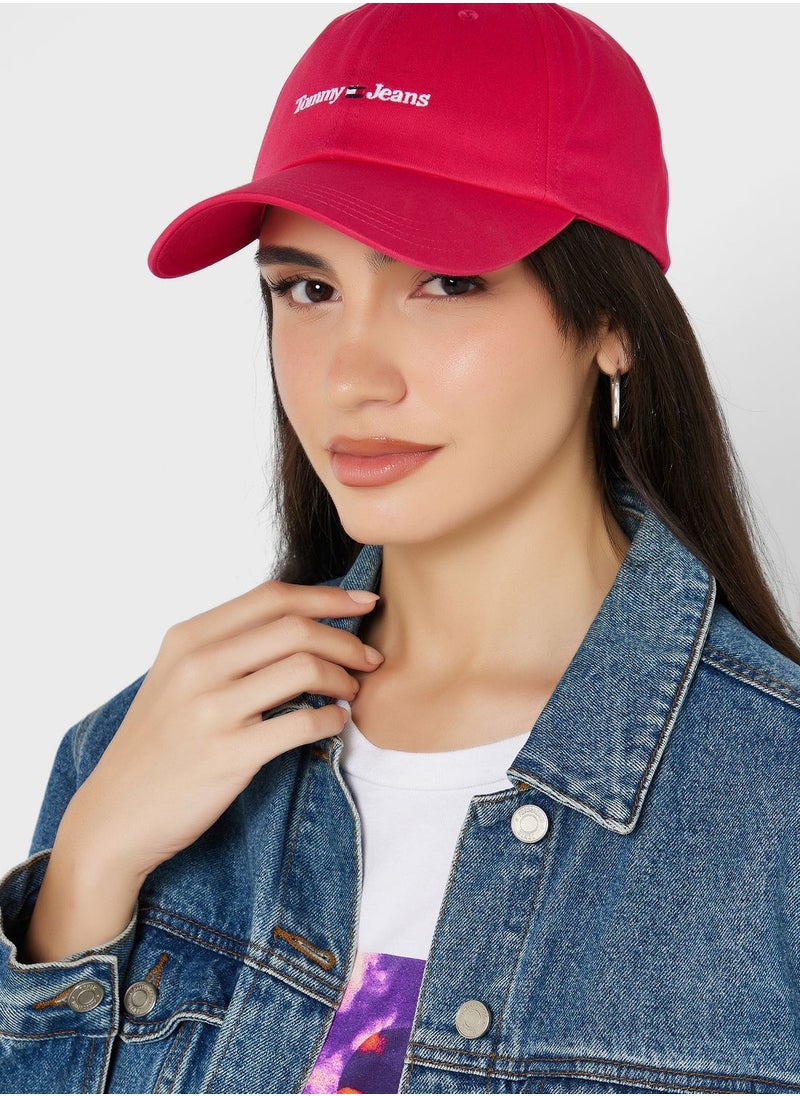 TOMMY HILFIGER - Monogram Curved Peak Cap - Image 1