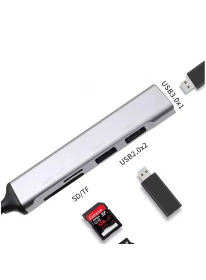 Haing 5 IN 1 USB To Multi-Function Adapter - Image 3