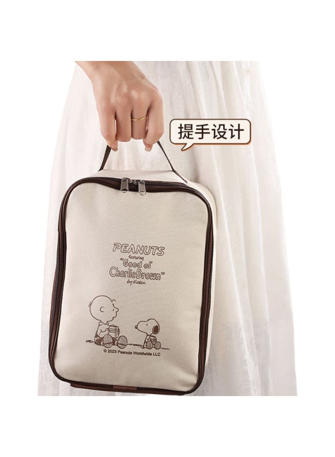 Snoopy Insulated Lunch Bag, Portable Handbag For Office Workers, Lunch Box, Food Preservation And Insulation, Lunch Bag, Large Size - Image 1