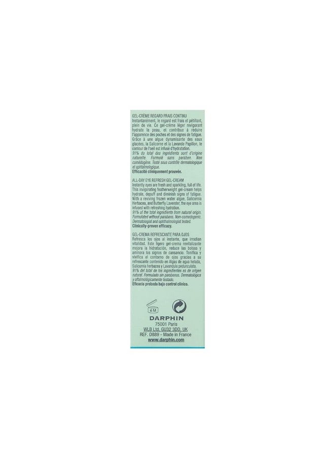 Darphin Hydraskin All-Day Eye Refresh Gel-Cream, 0.5 Ounce (I0013949) - Image 3