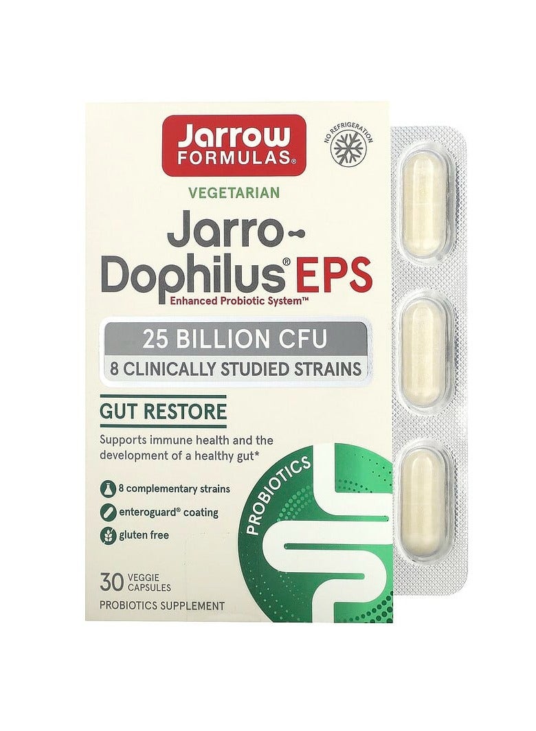 جارو فورملاز جارو-دوفيلوس إي بي إس، 25 مليار وحدة تشكيل مستعمرة، 30 كبسولة نباتية