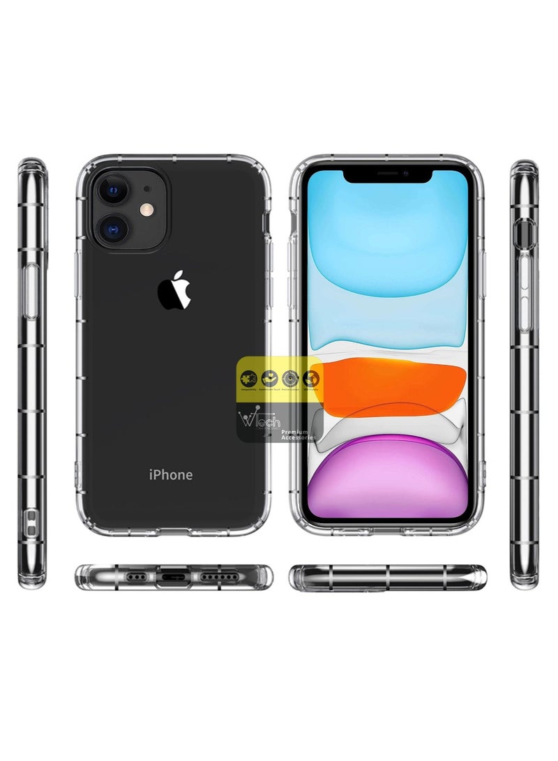 CHAPPELINE AIRBAG CASE Series Premium Transparent Airbag Shockproof Anti-Yellowing Case Cover For Apple iPhone 11 Clear - Image 2