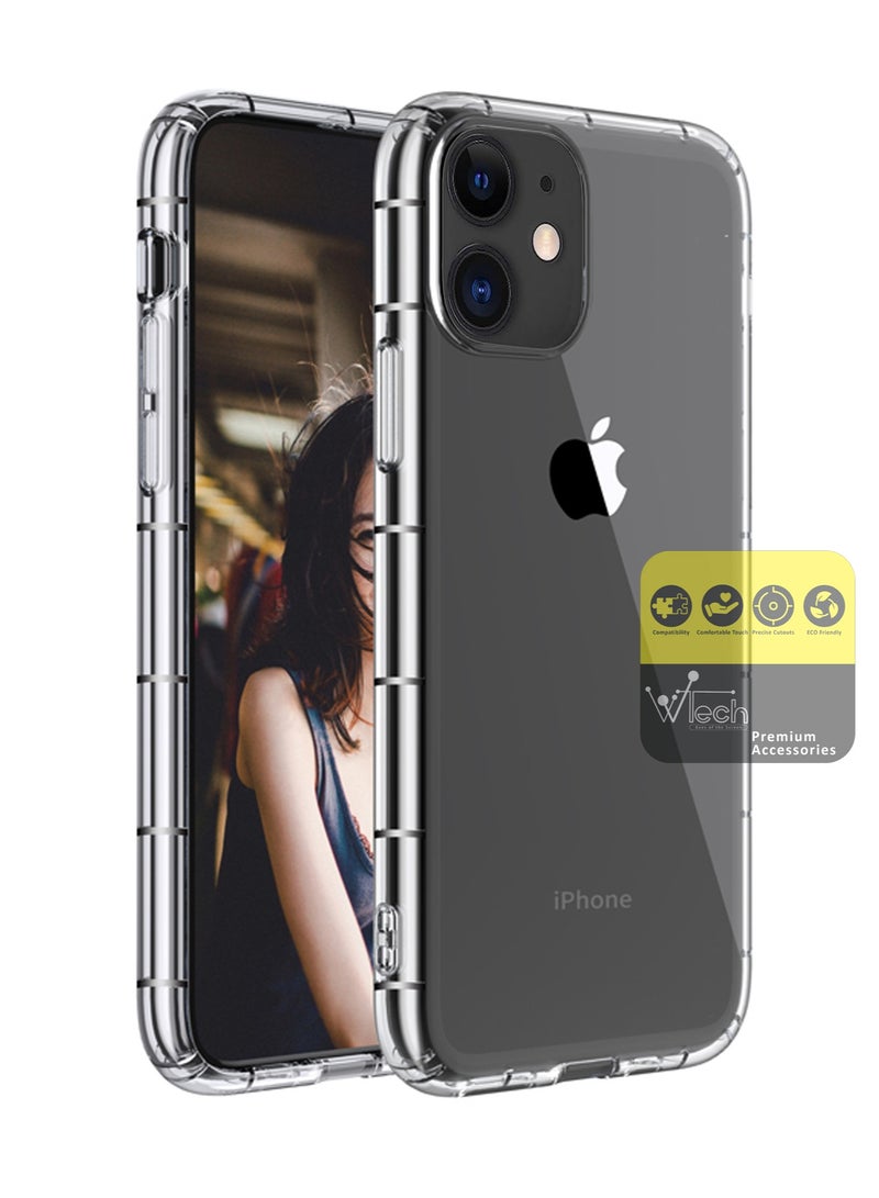CHAPPELINE AIRBAG CASE Series Premium Transparent Airbag Shockproof Anti-Yellowing Case Cover For Apple iPhone 11 Clear - Image 4